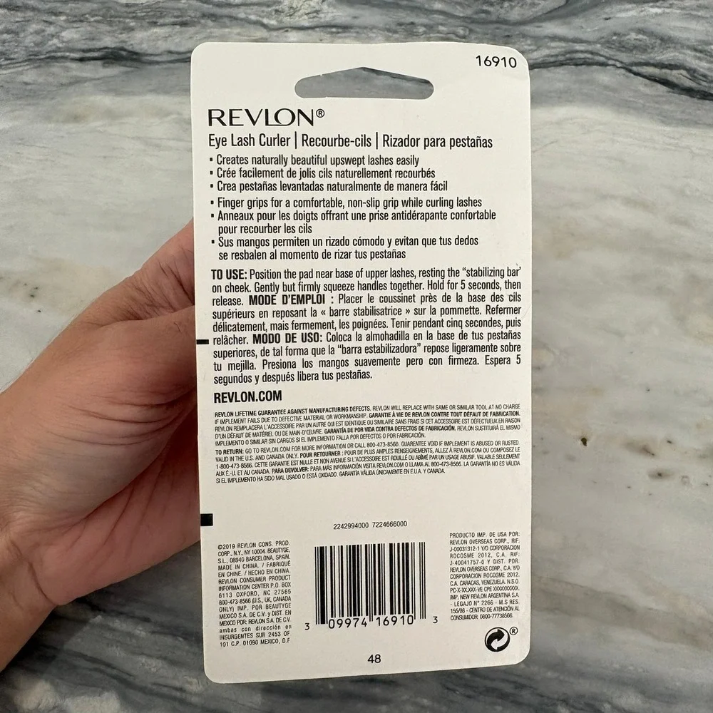 Revlon lash curler